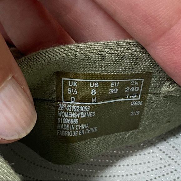 CLARKS Cloud Steppers Soft Cushion Arla Belle Slingback Wedge Sandal Size 8 - Picture 8 of 11